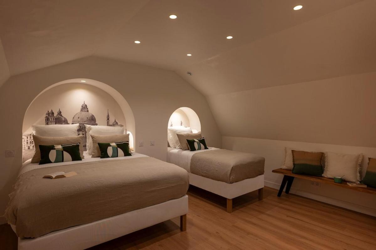 Le Marais Appartement Parijs Buitenkant foto