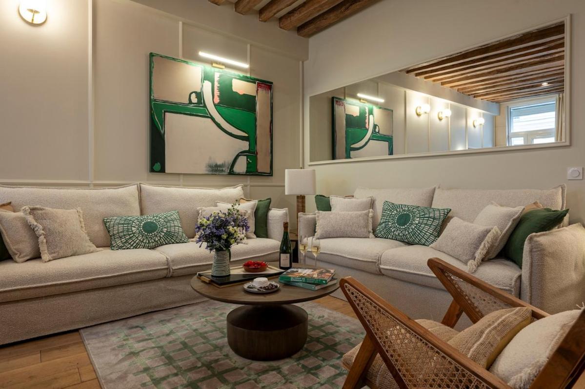 Le Marais Appartement Parijs Buitenkant foto