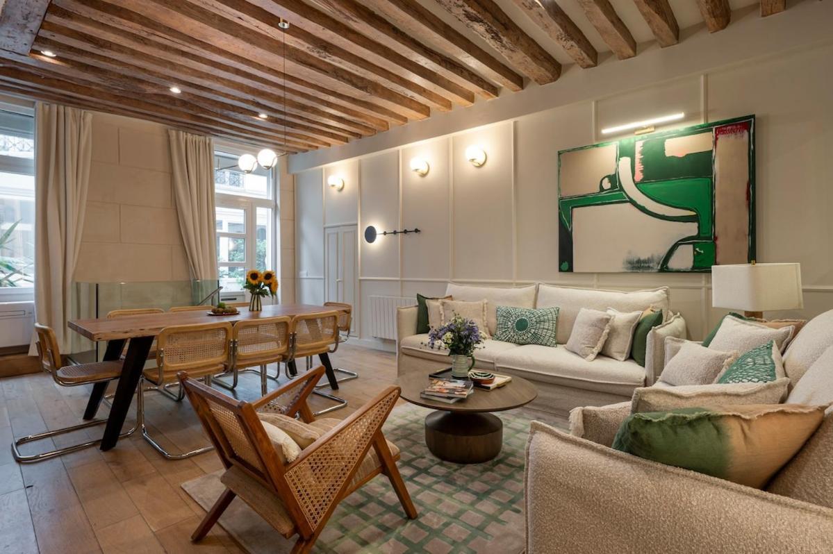Le Marais Appartement Parijs Buitenkant foto